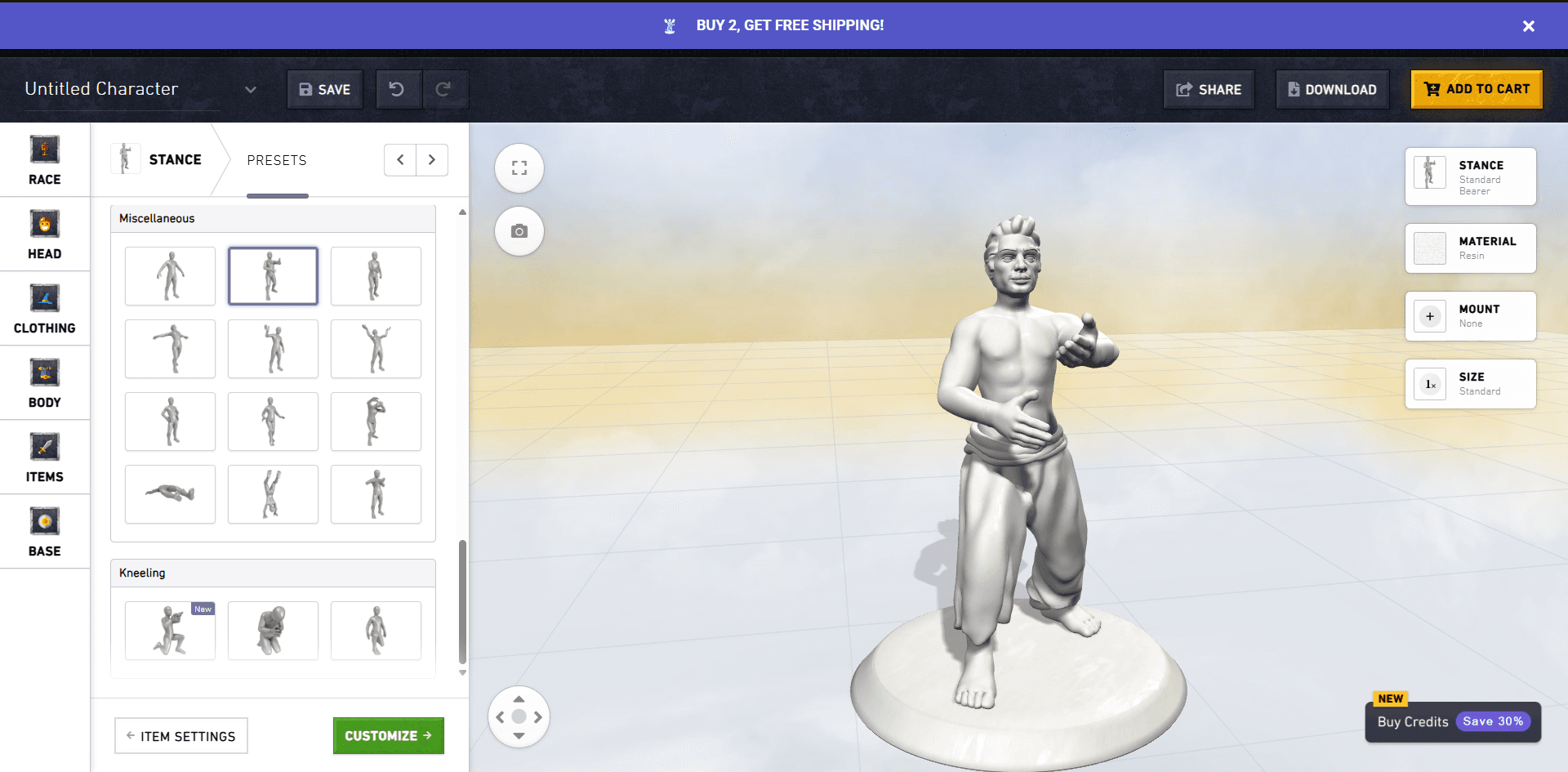 ANVL 3D Miniatures Design Tool