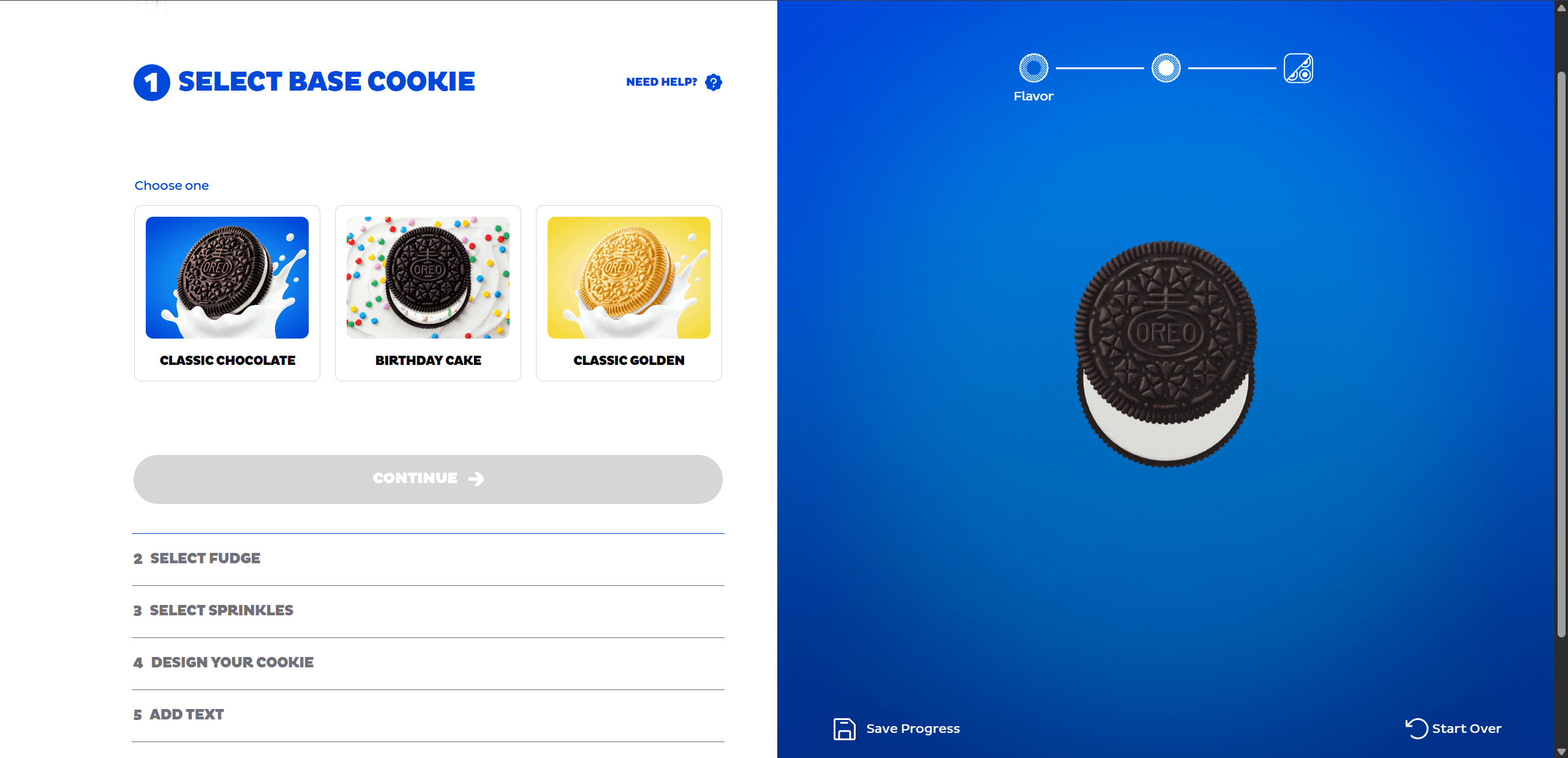 Oreo iD Cookie 3D Configurator