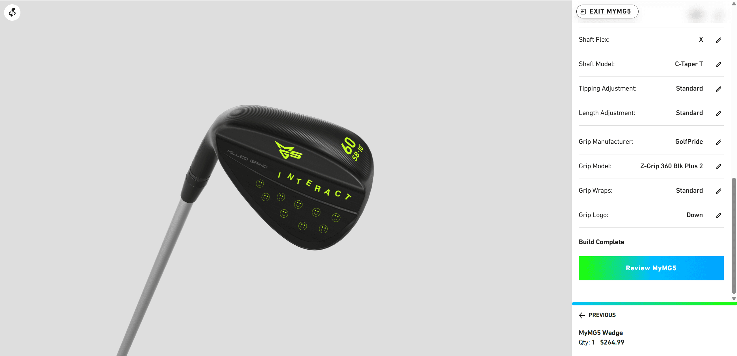 TaylorMade Golf Gear 3D Configurators